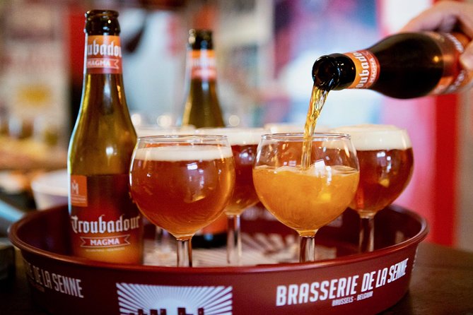 Hungry Mary's Famous Beer and Chocolate Tour in Brussels - Royal Theatre Toone and the first beers
