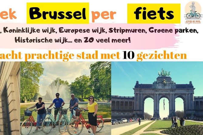 Lively Brussels Highlights Bike tour DUTCH - Place Jourdan and the serious business of fries