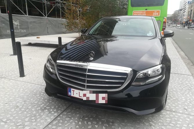Luxury vehicle from Brussels airport to the city of Brussels - The ride from Brussels Airport into Brussels