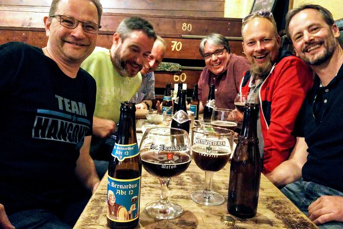 Private: Discover Bruges beers & brewery with chocolate pairing by a young local - Bath & Barley starts things with two mystery beers