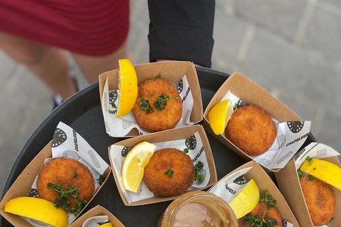 Private Food & Drink Tasting Tour in Ghent - Cheese croquettes at Chapeluur Gent
