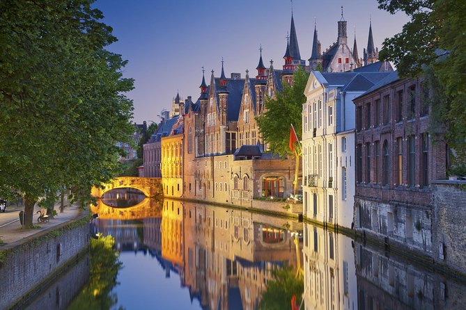 Round-Trip Shuttle Service from Zeebrugge to Bruges - Arriving at Bargeplein and entering Bruges