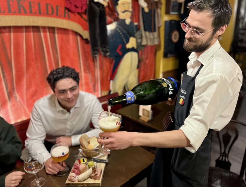 Secret Food Tours Brussels - A Belgian Brasserie Lunch With Beer and Fries
