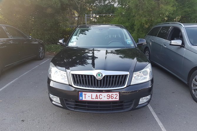 Standard vehicle from Charleroi airport to city of Brussels - Key points at a glance