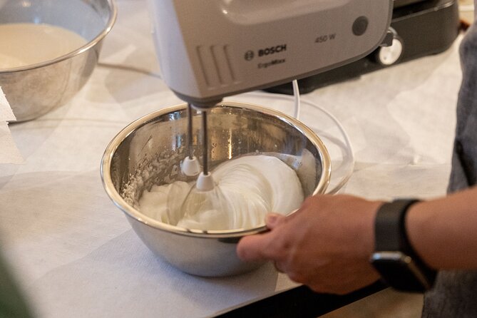 The Waffles 'n Coffee Breakfast in Bruges Centre - Cooking your own waffles