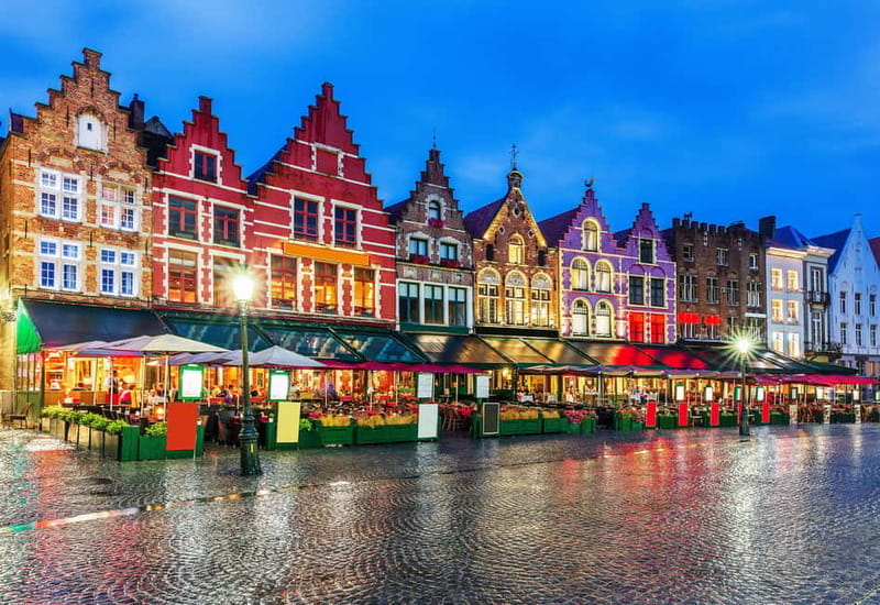 Top Highlights of Bruges from Zeebrugge Port - Rozenhoedkaai is the classic canal view