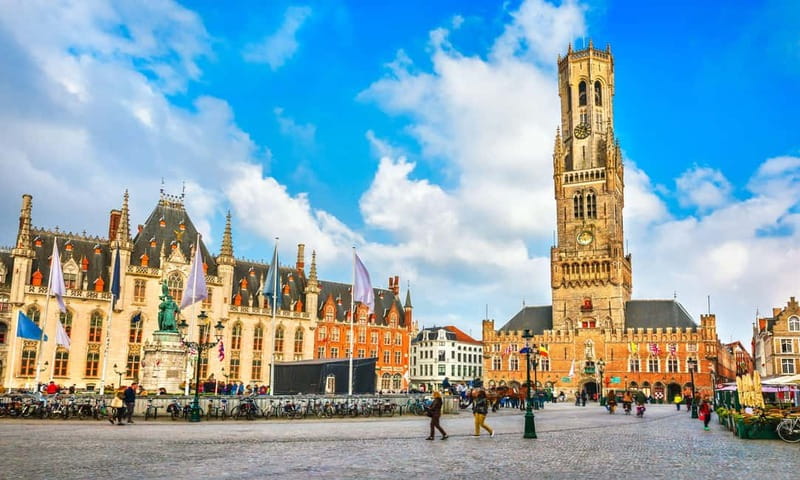 Top Highlights of Bruges from Zeebrugge Port - The Belfry and Market Square set the scene