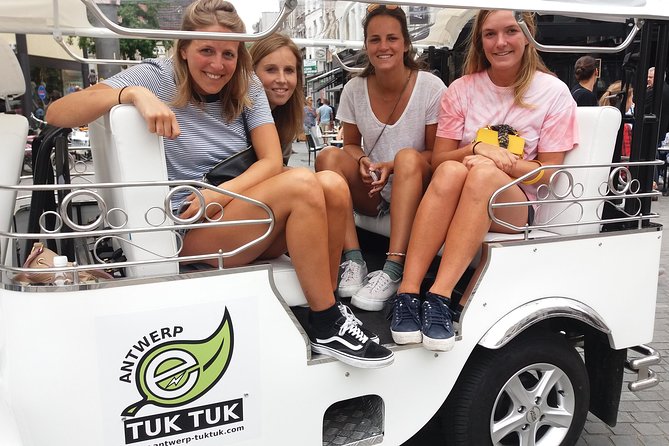 TukTuk Tour through historic Antwerp 2.5h - Key points to know before you book