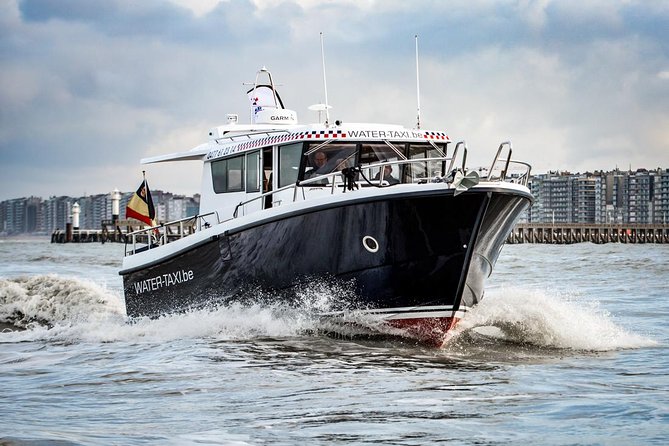 Unique skyline sailing - Leaving Havenplein 3 in Blankenberge