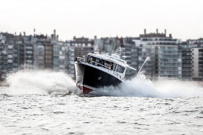 Unique skyline sailing - The route toward De Haan and Wenduine