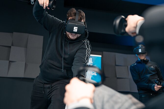 Virtual reality adventure in Brussels in Virtual Zone - Calm options for families and first-time players