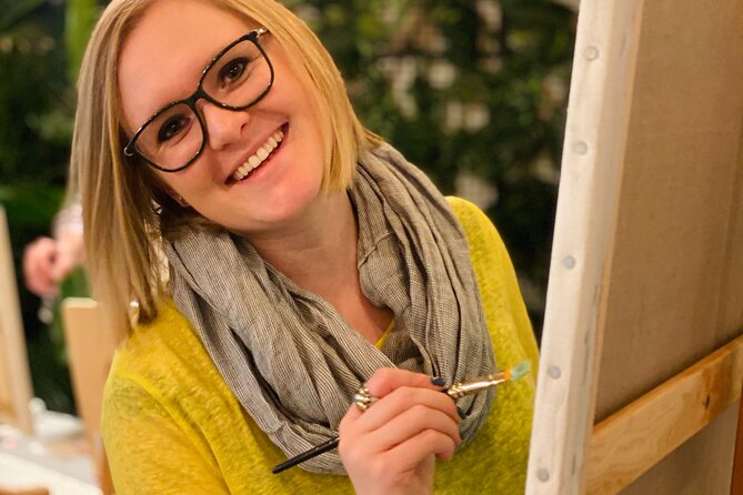 Wine and Painting Workshop Experience in Brussels - Wine, Coffee, and Cold Snacks