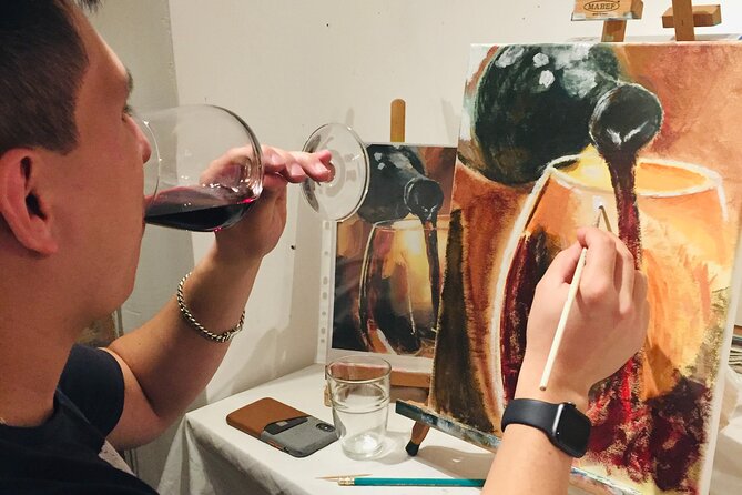 Wine and Painting Workshop Experience in Brussels - What the Group Size Means